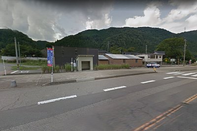 現在はバス停になっています