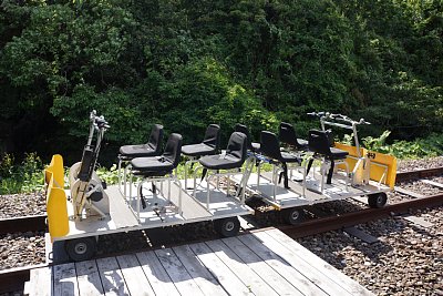 ���ꂪ�g���b�R�i�O�����]�ԁj�ł�